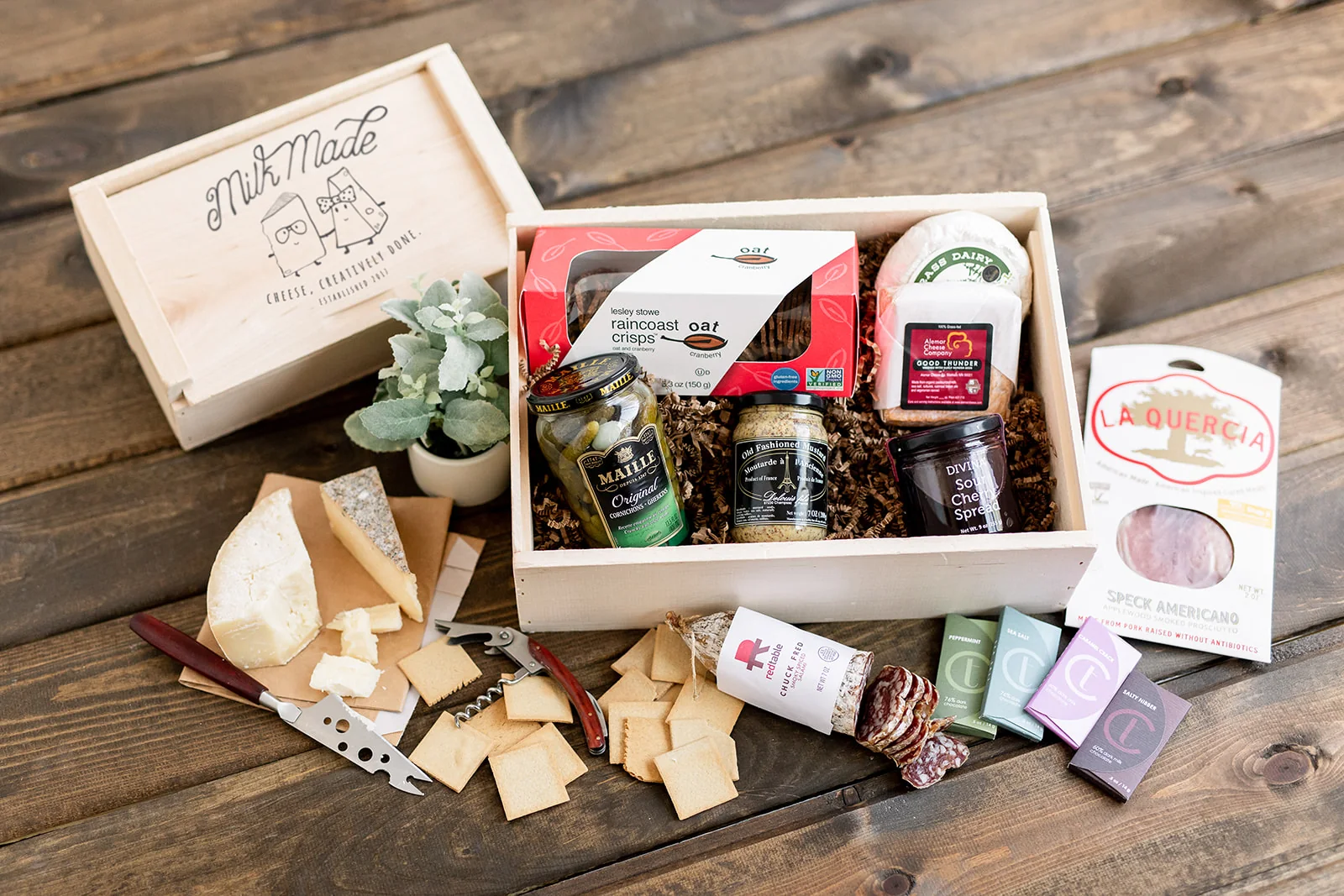 Milk Made gift box packaging